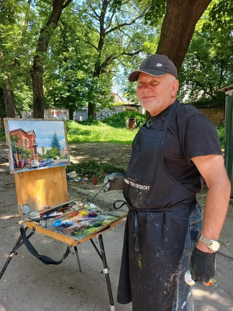 Мистецтво Рівного: через пензель Миколи Шолудька бачимо місто по-новому
