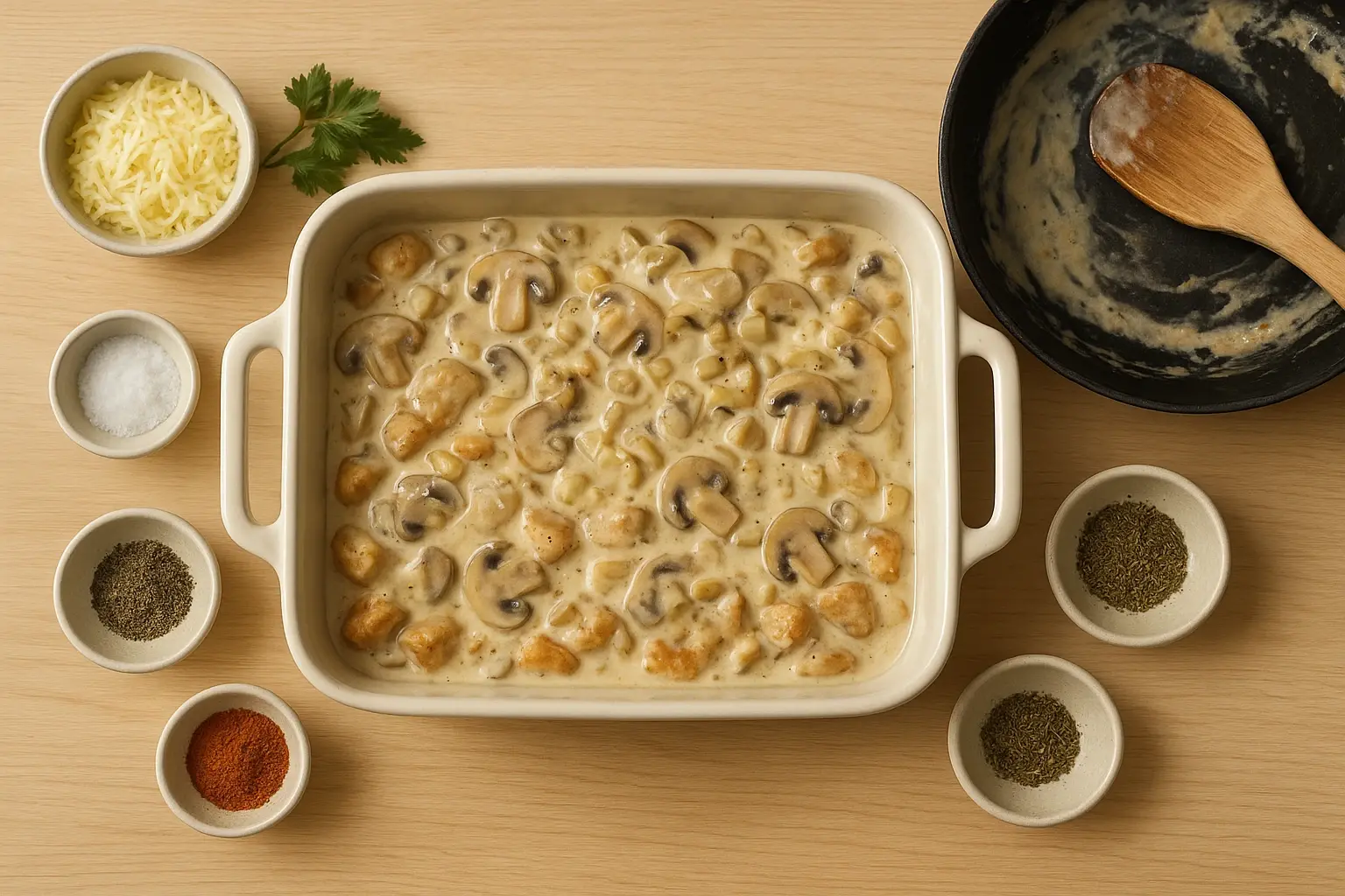Як приготувати курка з грибами Як приготувати курка з грибами