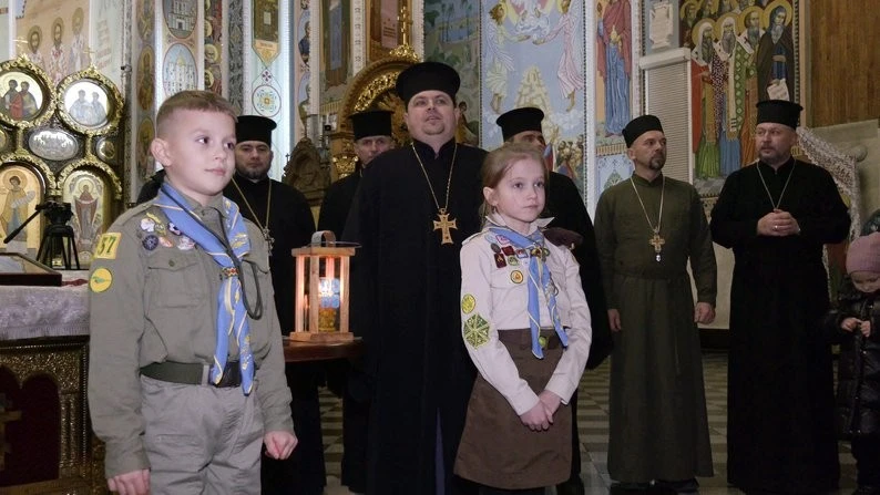 Вифлеємський вогонь миру запалили у Рівному