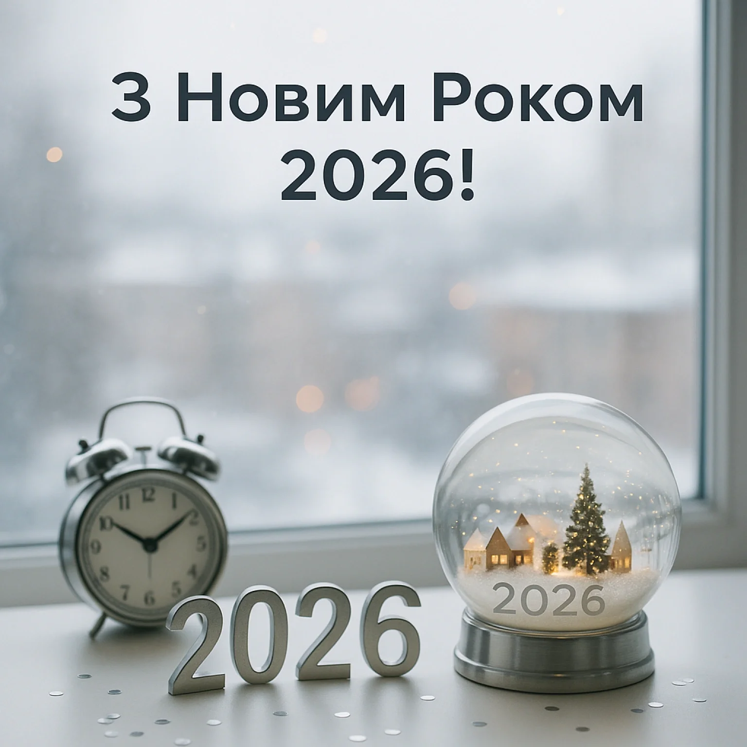 Привітання з новим роком 2026 оригінальні