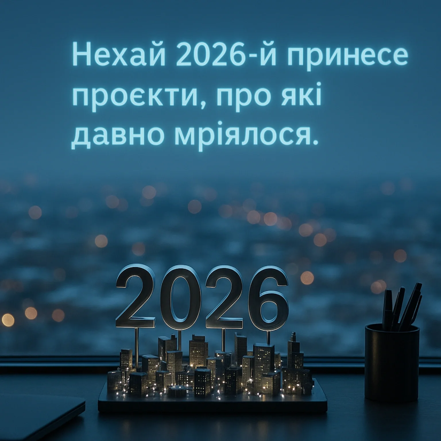 Привітання з новим роком 2026 оригінальні