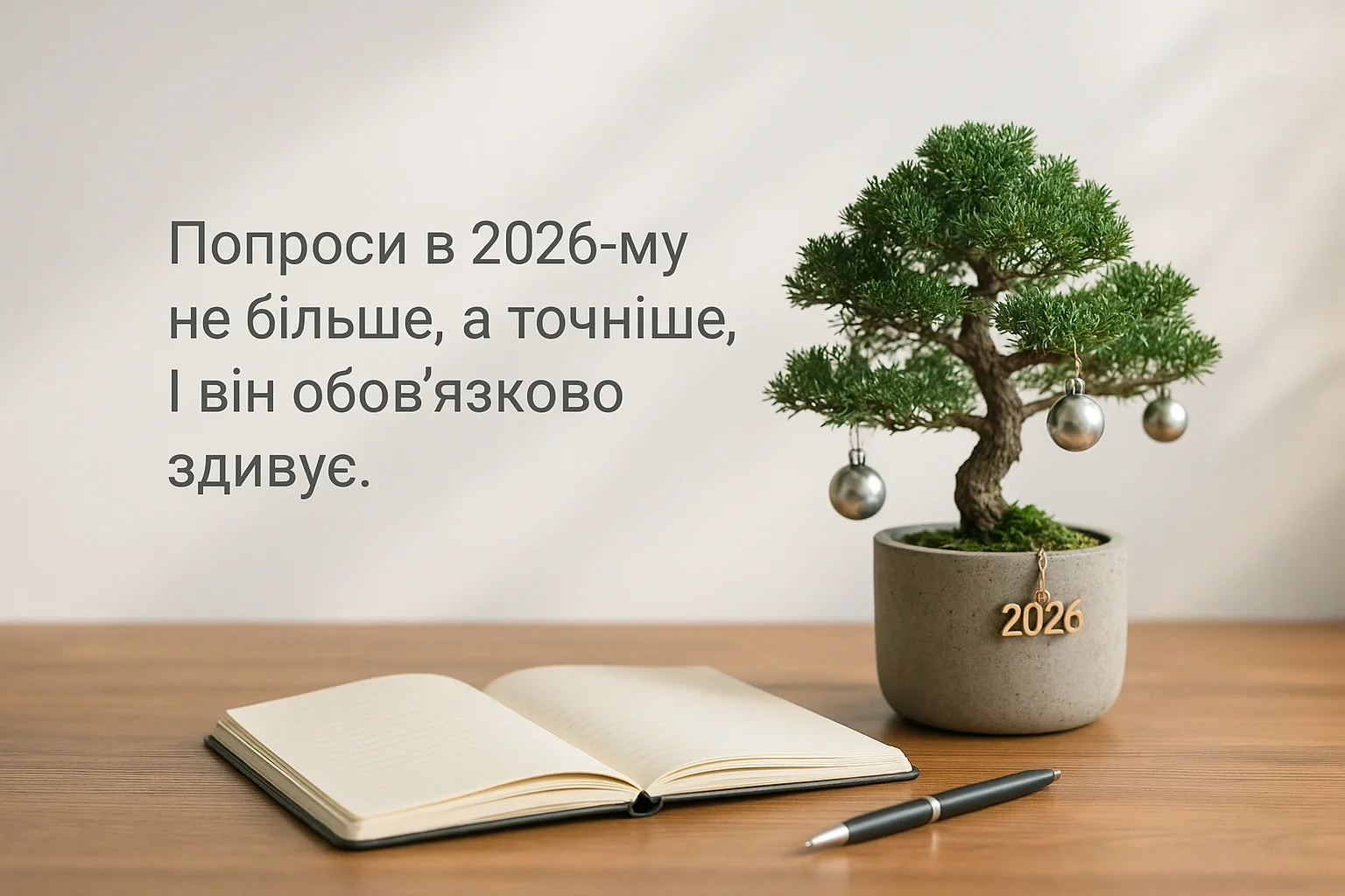 Привітання з новим роком 2026 оригінальні