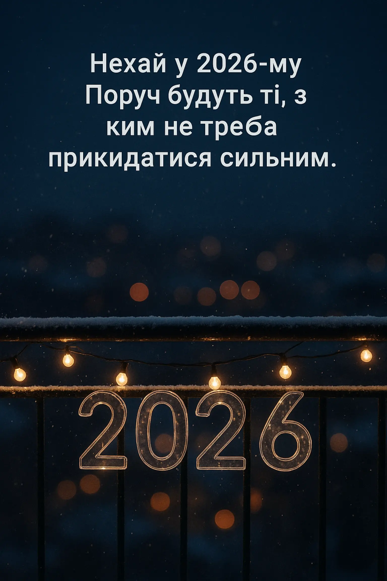 Привітання з новим роком 2026 оригінальні