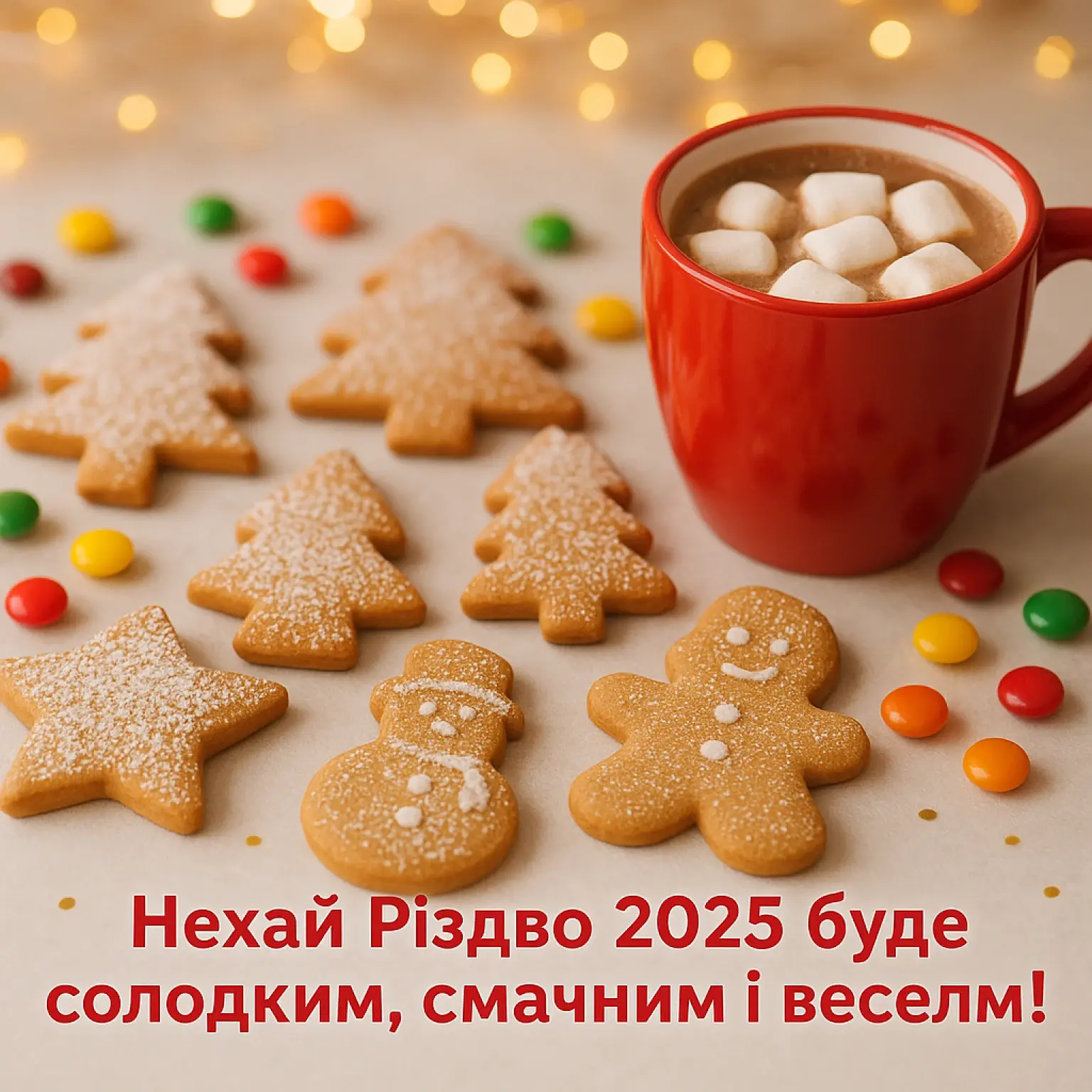 Привітання з різдвом 2025