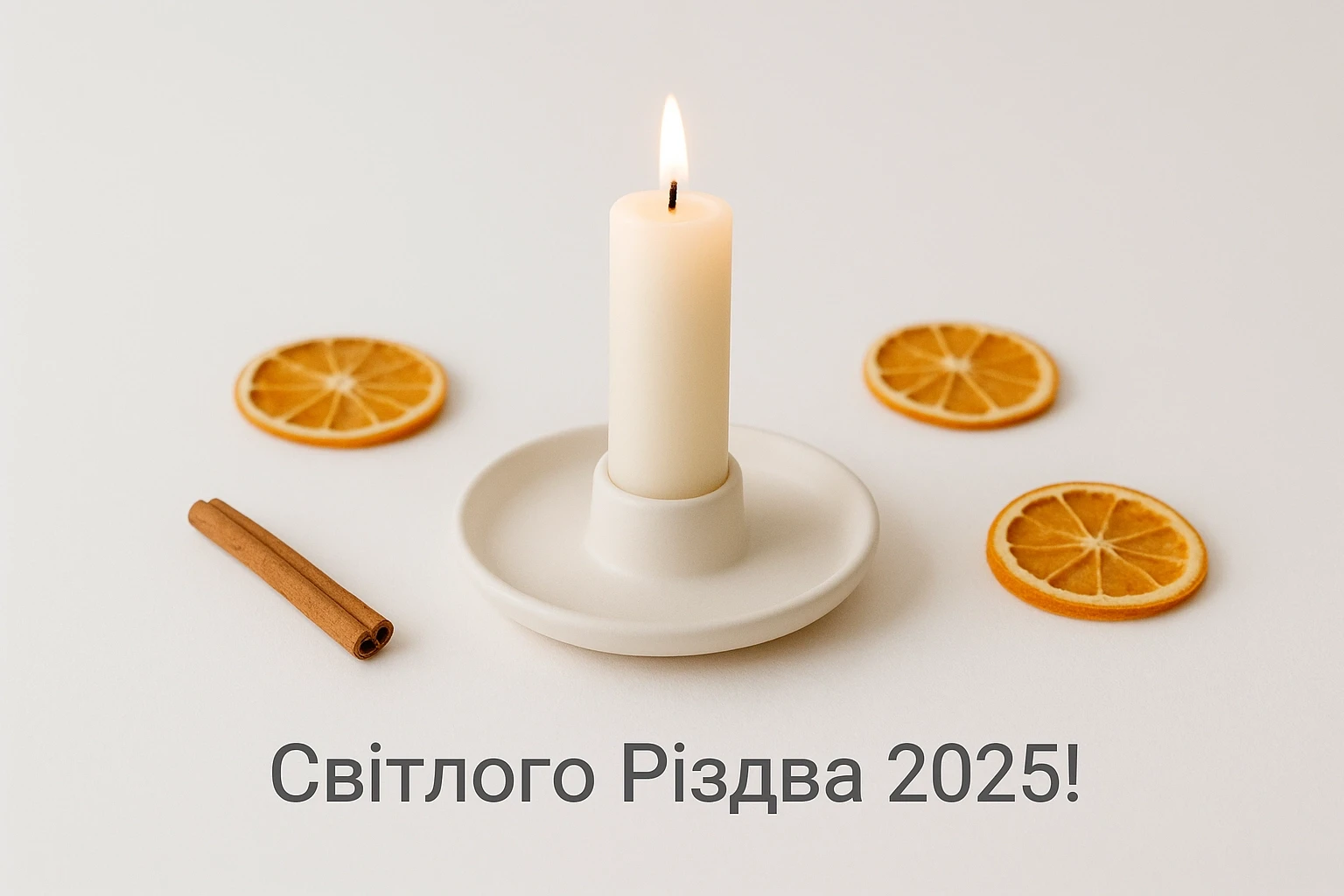Привітання з різдвом 2025