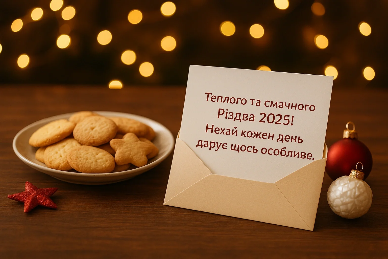 Привітання з різдвом 2025