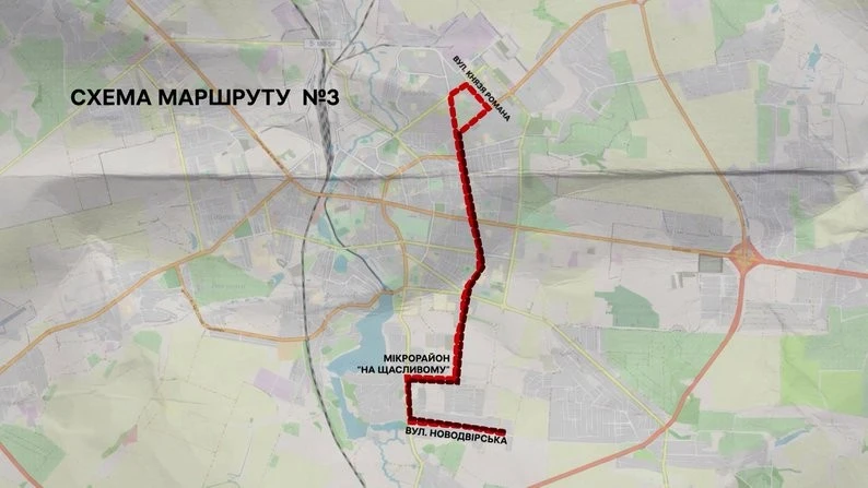 Новий автобусний маршрут №3 у Рівному: з’єднання Нового Двору та Північного