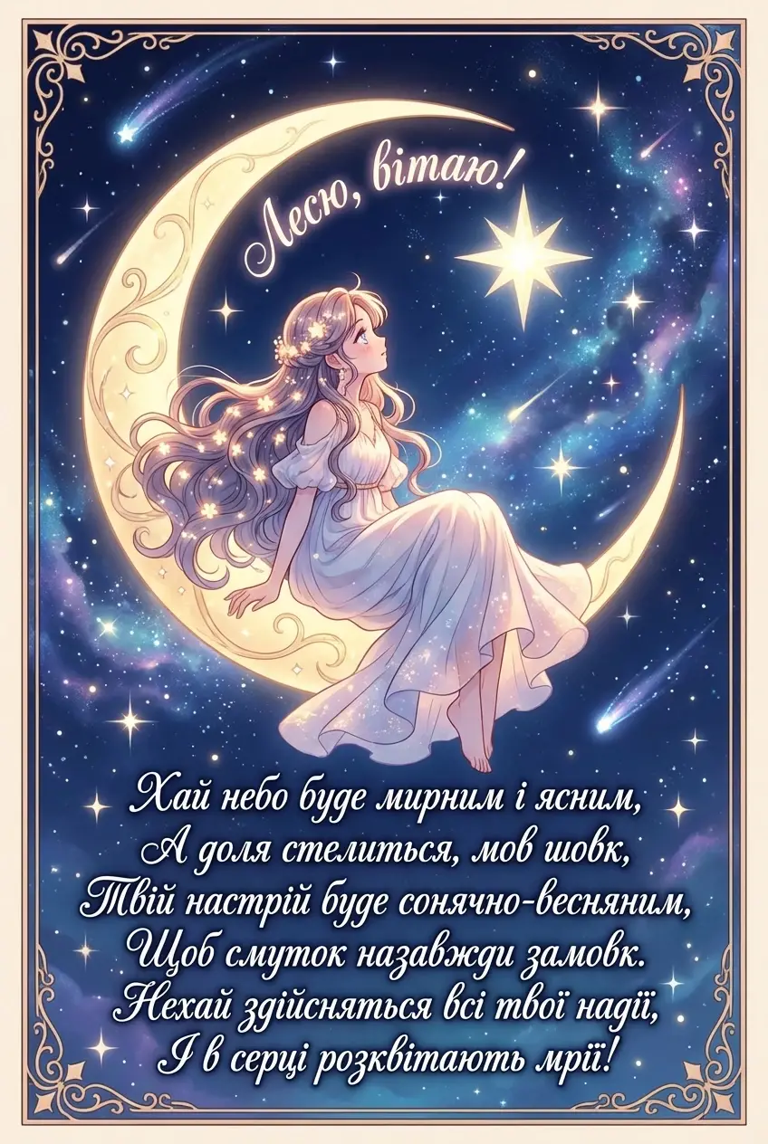 з днем народження, Леся українською з днем народження, Леся українською