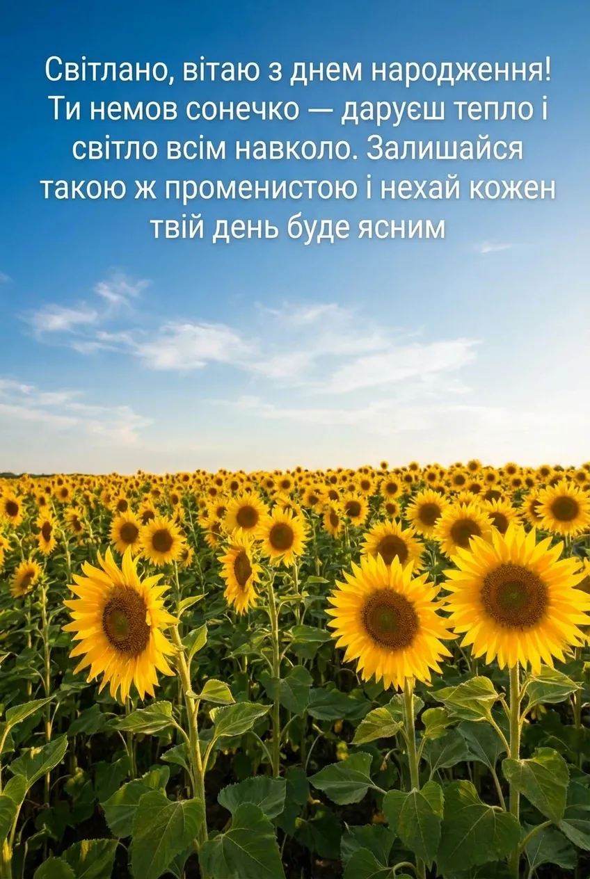 картинки з днем народження світлана