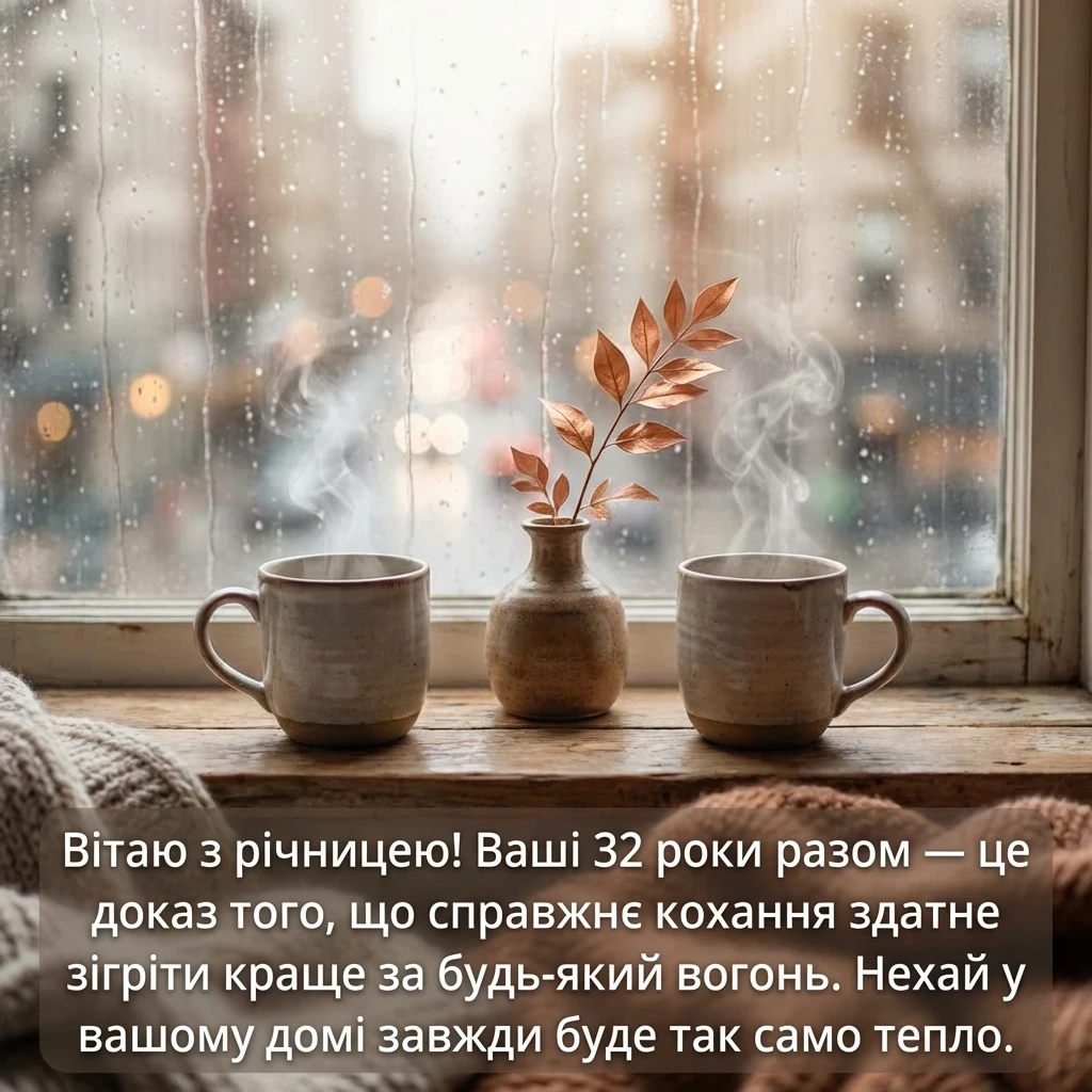 32 роки весілля