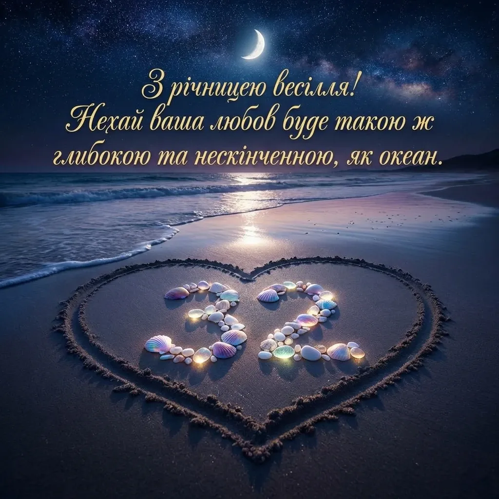 32 роки весілля