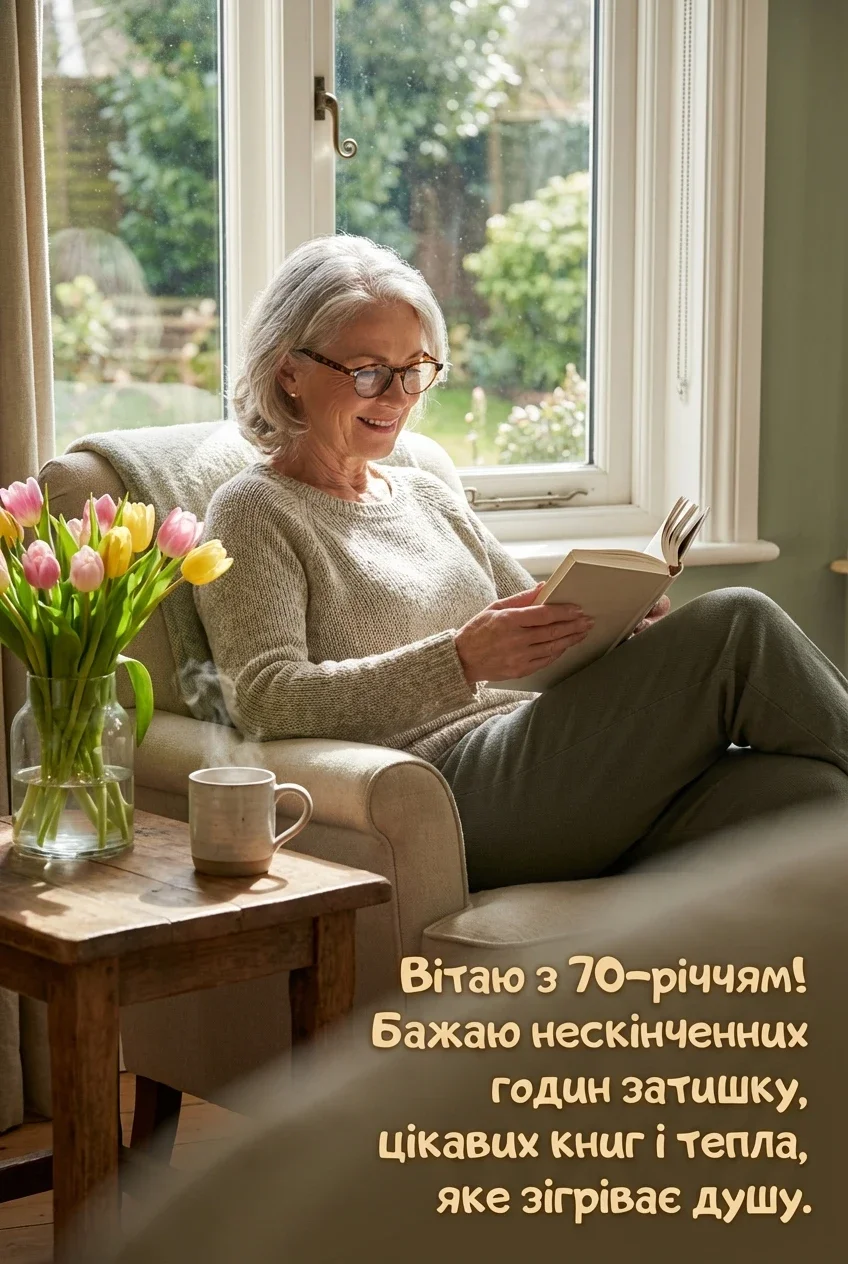 картинки з ювілеєм 70 років жінці