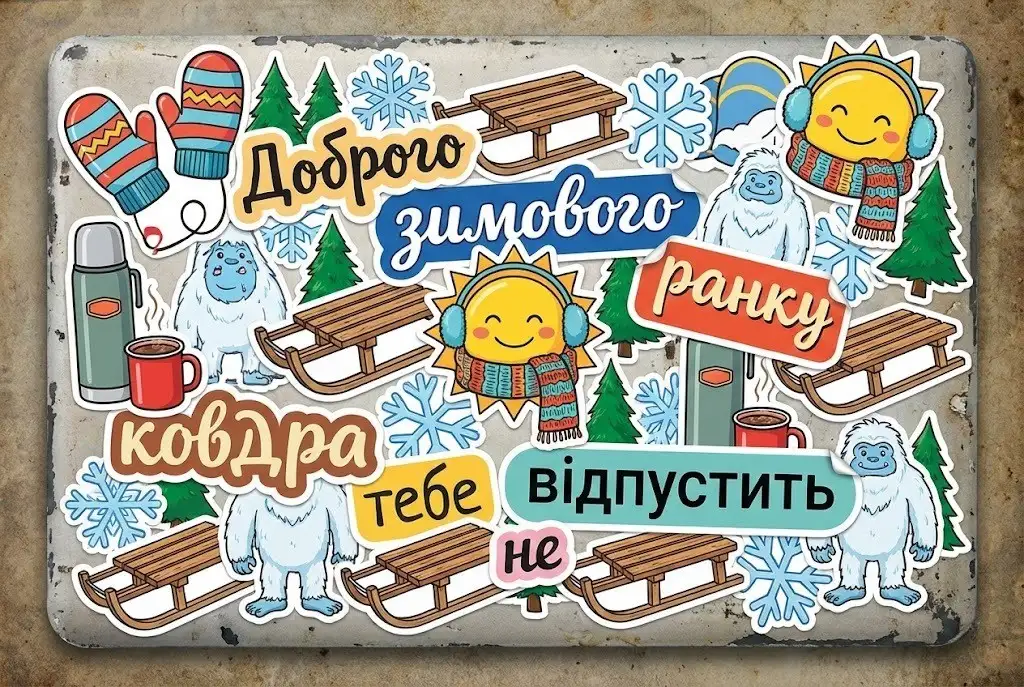 Доброго зимового ранку: красиві картинки та душевні побажання для гарного настрою
