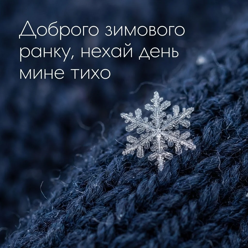 Доброго зимового ранку: красиві картинки та душевні побажання для гарного настрою