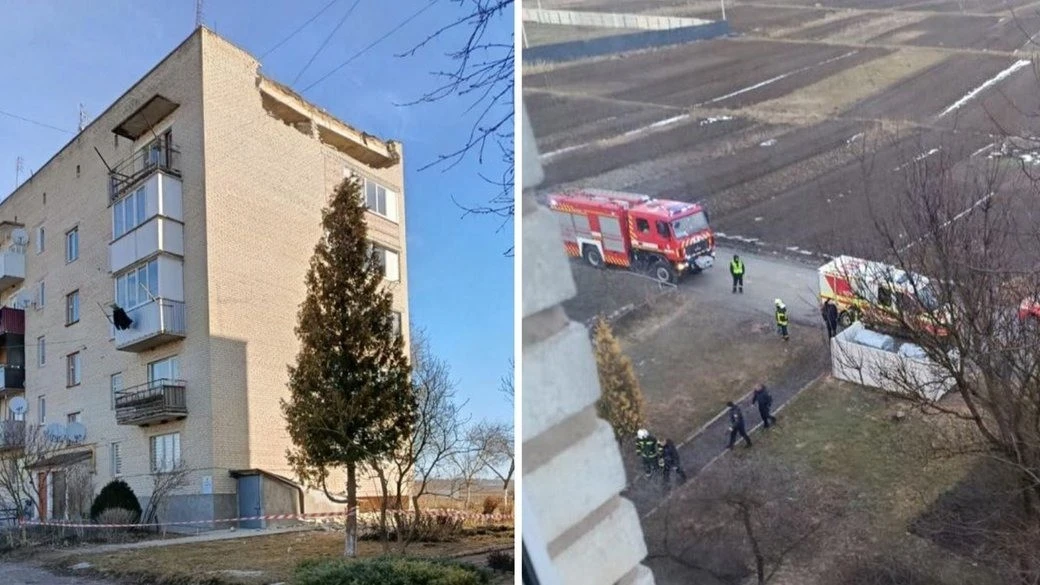 Руйнування на рівному місці: у Млинові обвалилася стіна житлової п’ятиповерхівки Руйнування на рівному місці: у Млинові обвалилася стіна житлової п’ятиповерхівки