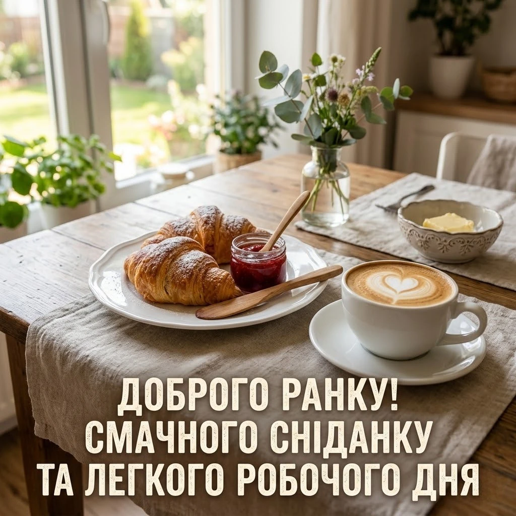 Доброго ранку четверга українською: душевні картинки та найкращі побажання для гарного настрою
