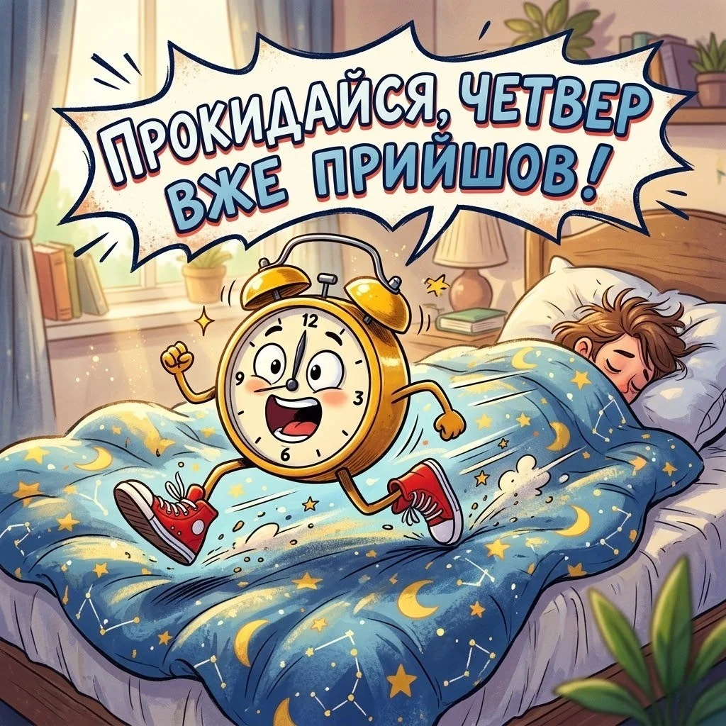 Доброго ранку четверга українською: душевні картинки та найкращі побажання для гарного настрою