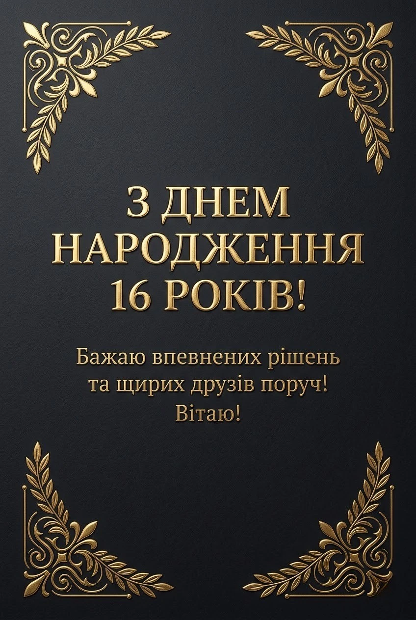 Привітання сину з 16-річчям: найкращі побажання у віршах та прозі