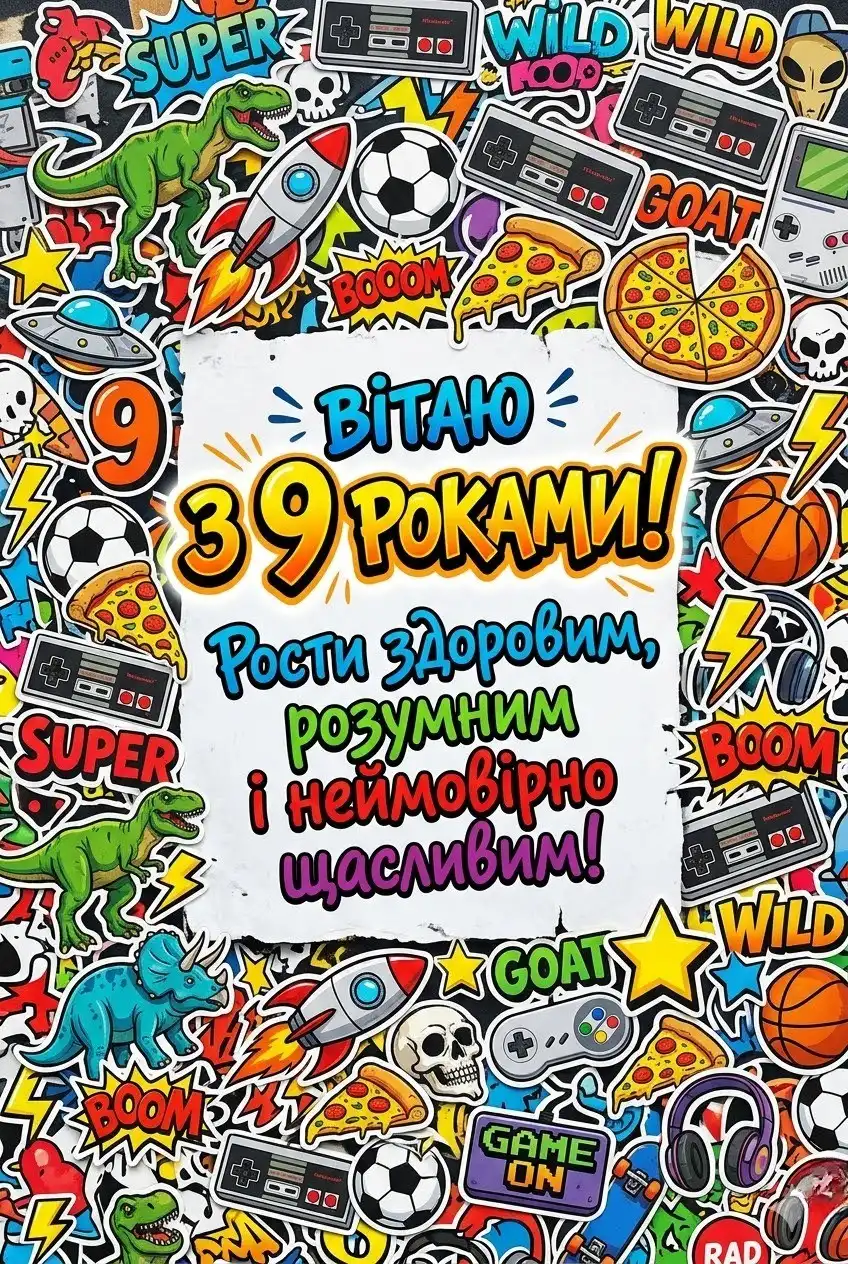 Найкращі привітання з днем народження хлопчика 9 років: вірші та проза