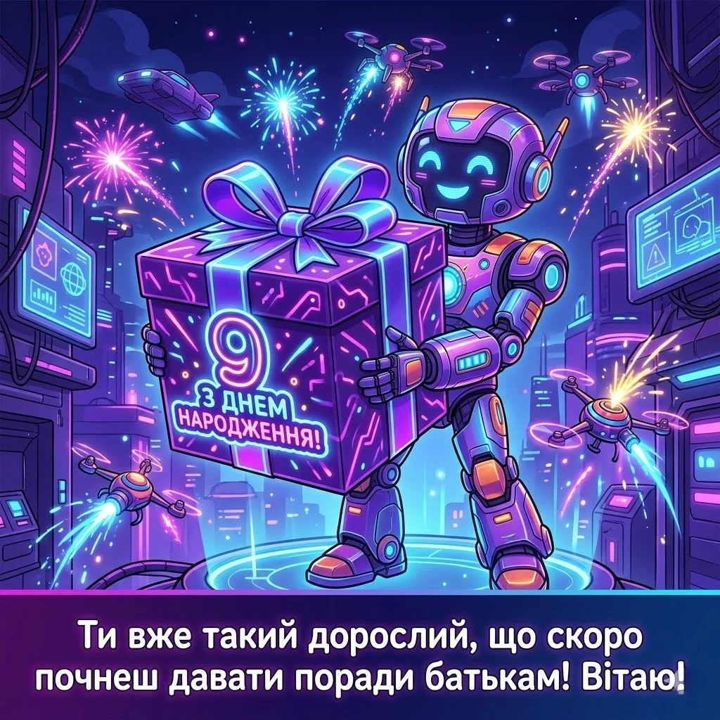 Найкращі привітання з днем народження хлопчика 9 років: вірші та проза
