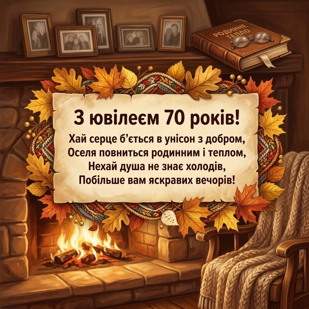 Як щиро привітати чоловіка з 70-річчям: добірка душевних слів