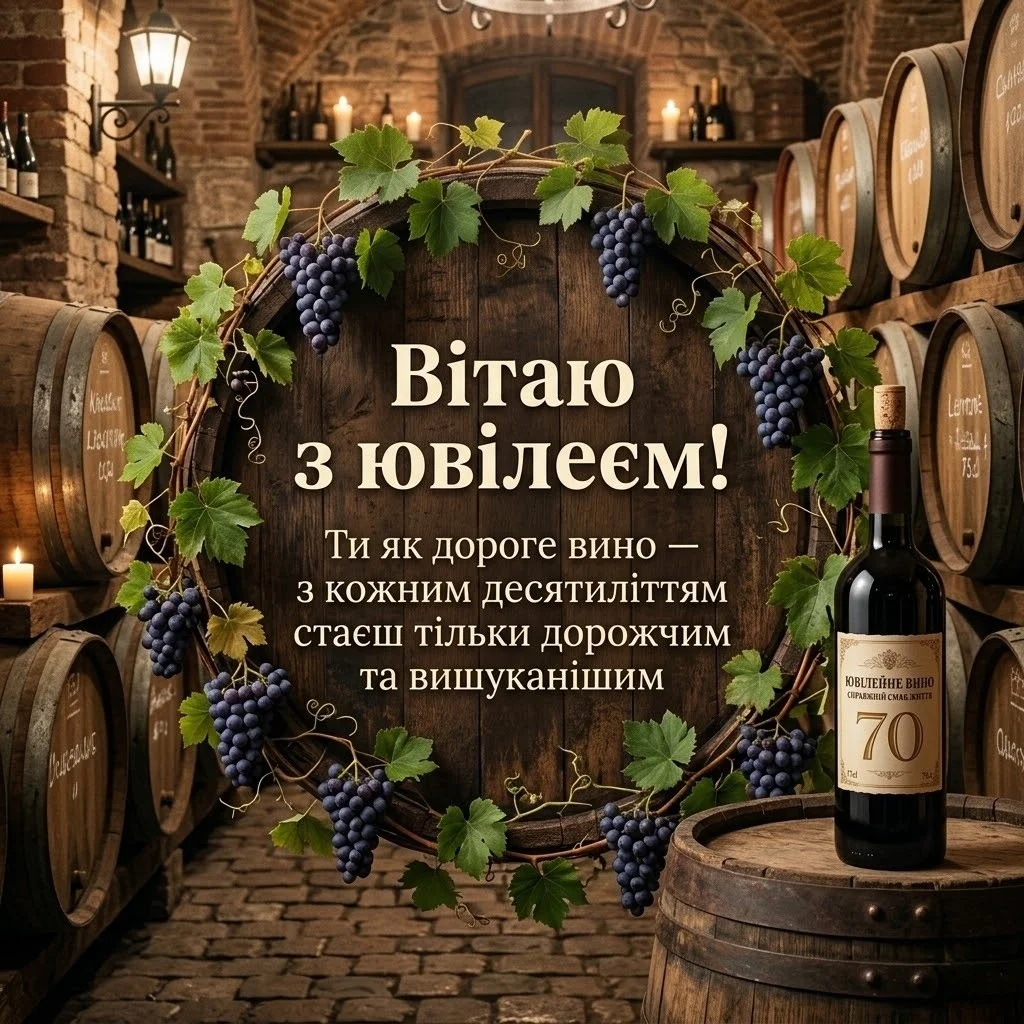 Як щиро привітати чоловіка з 70-річчям: добірка душевних слів
