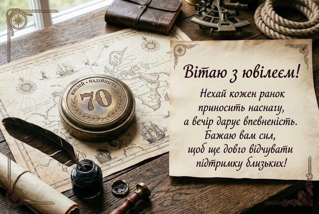Як щиро привітати чоловіка з 70-річчям: добірка душевних слів