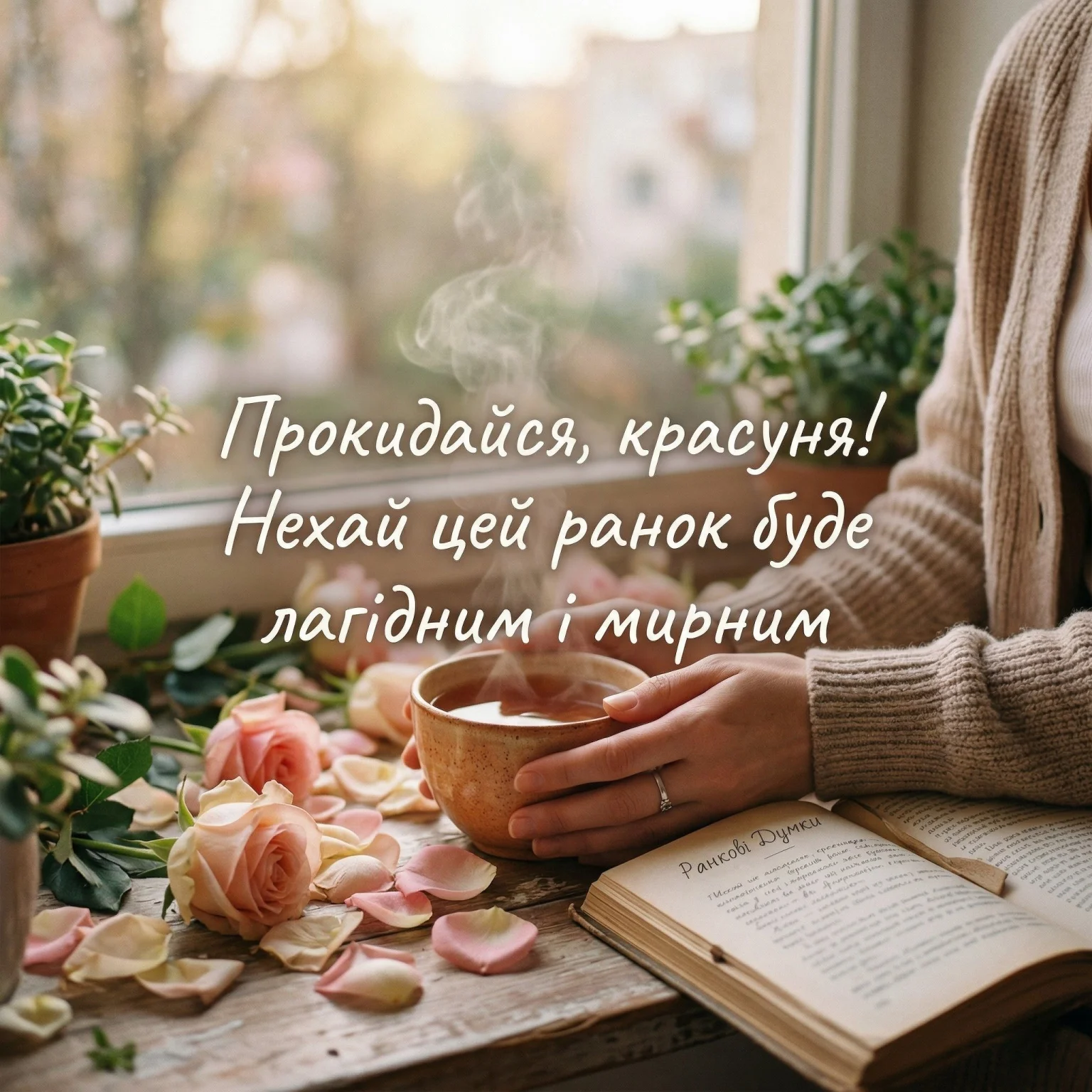 Доброго ранку,красуня: ніжні картинки та душевні листівки для натхненного початку дня