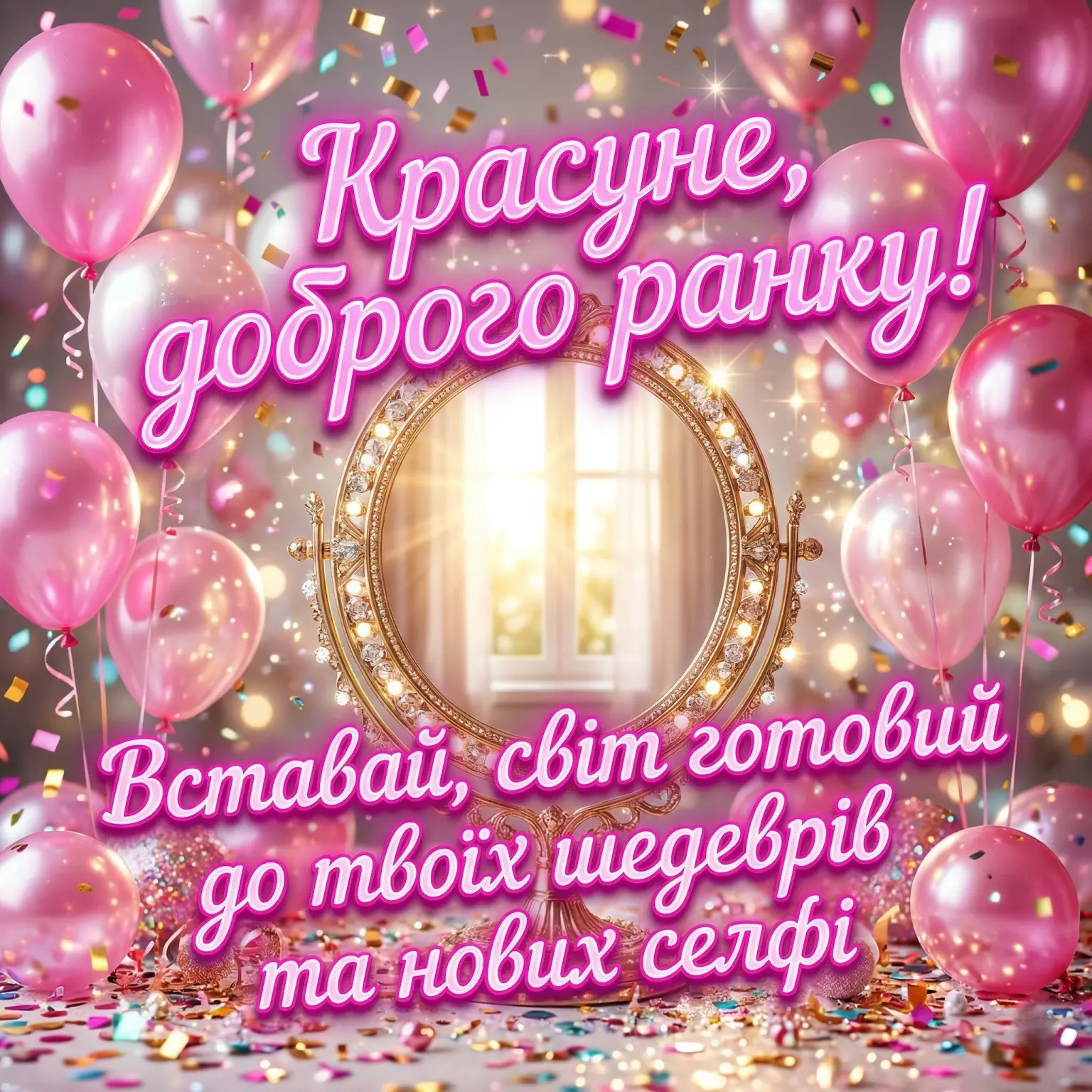 Доброго ранку,красуня: ніжні картинки та душевні листівки для натхненного початку дня