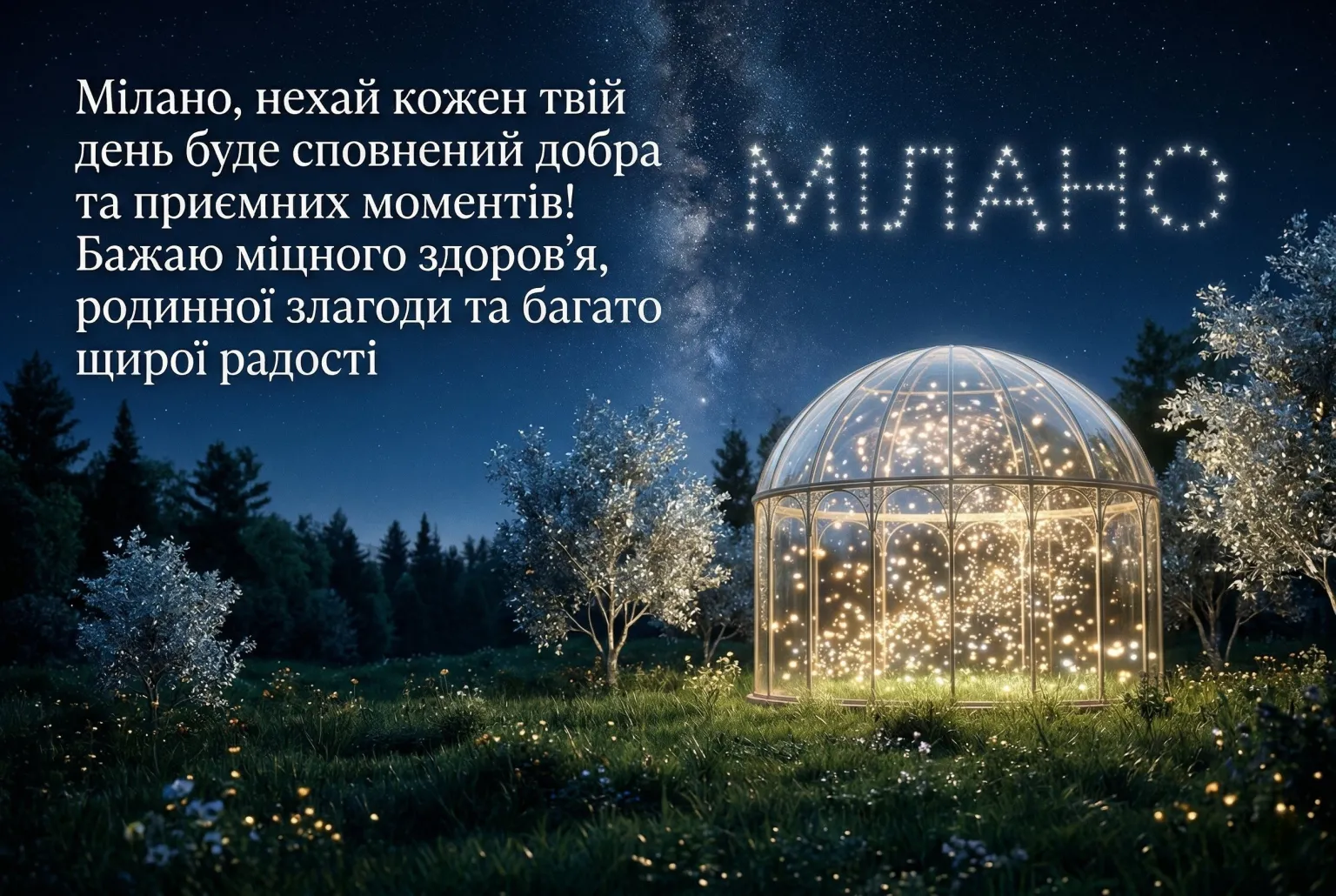 З днем народження, Мілано: натхненні слова та поезія для особливої дівчинки