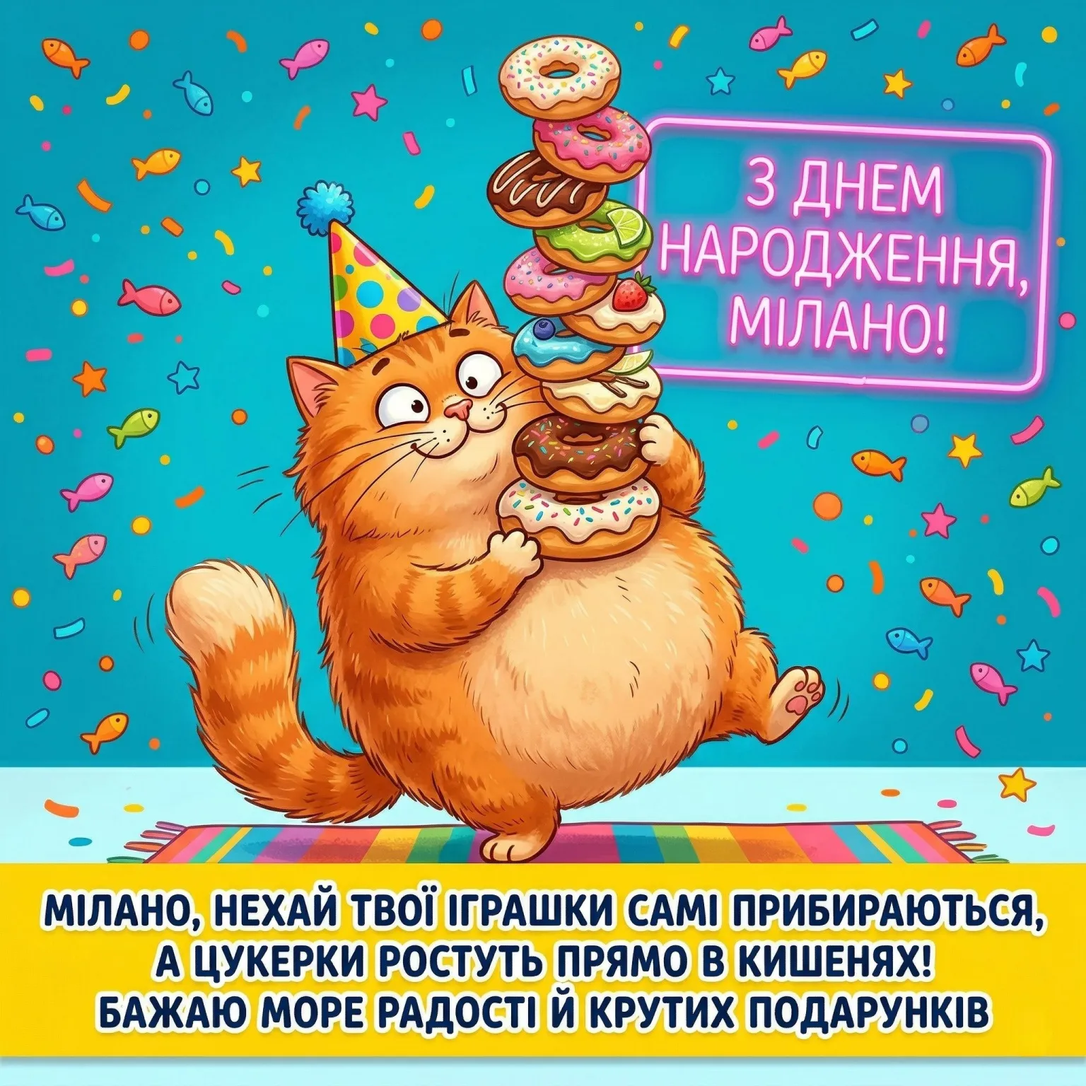 З днем народження, Мілано: натхненні слова та поезія для особливої дівчинки
