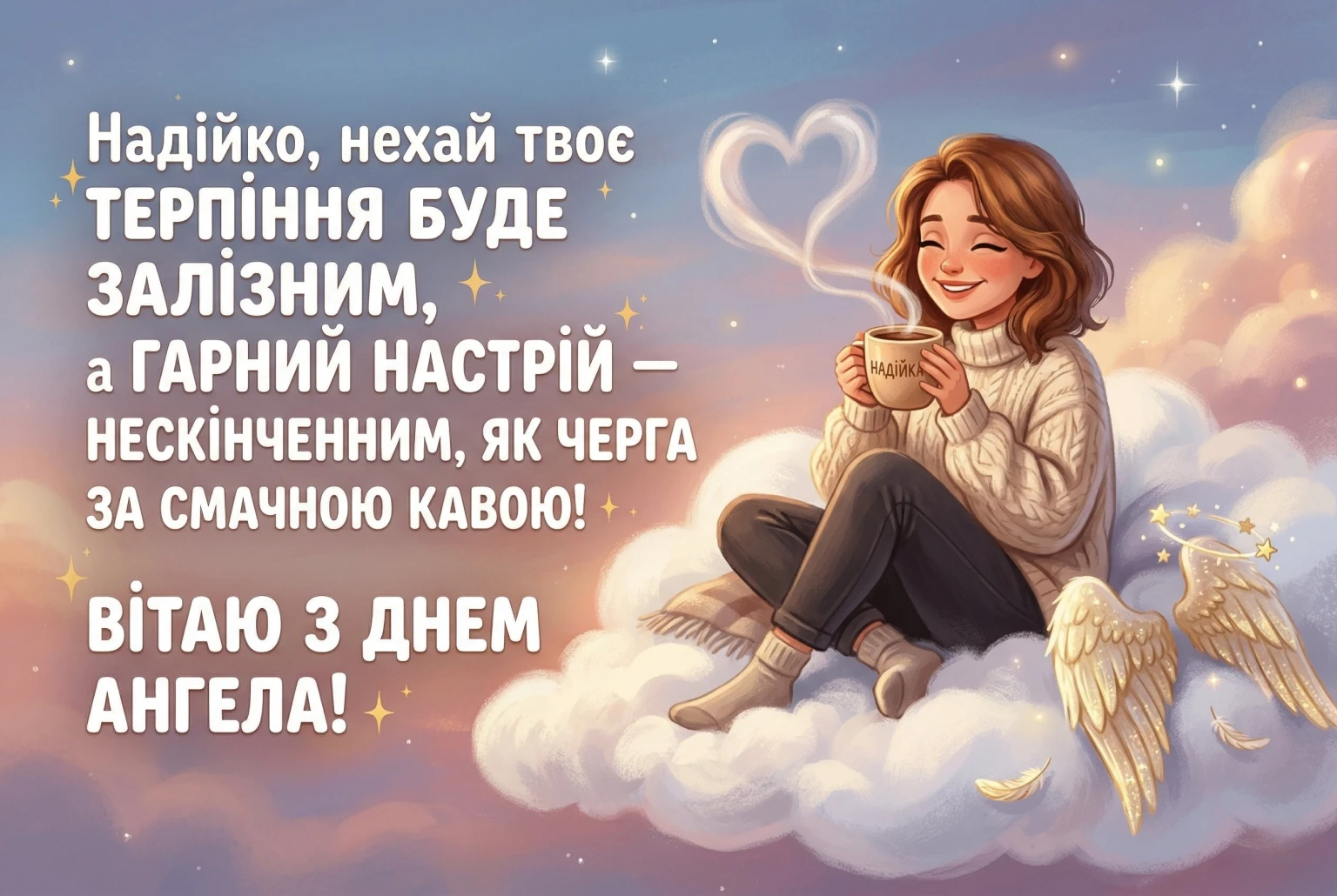 День ангела Надії: велика колекція картинок і теплих слів прозою