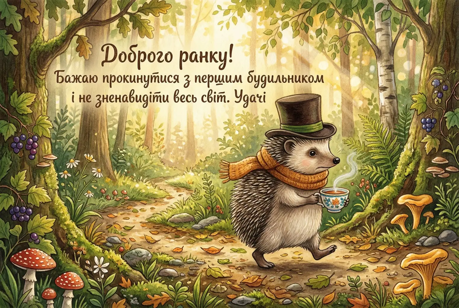 Понеділок і смішні картинки доброго ранку: добірка позитивних листівок для бадьорого настрою