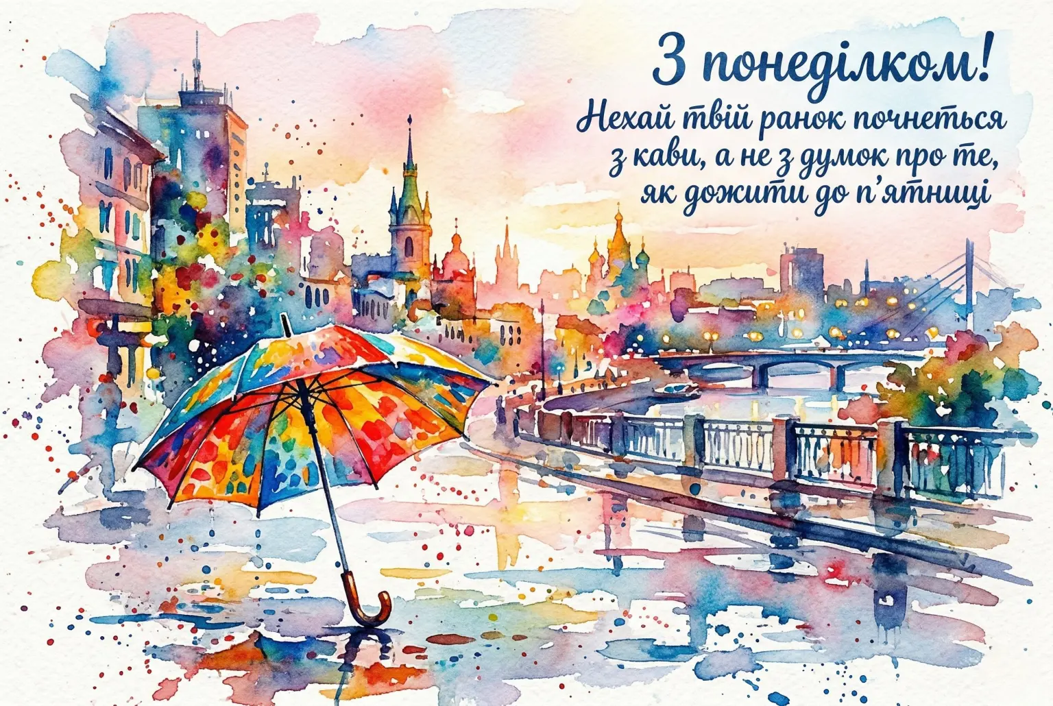 Понеділок і смішні картинки доброго ранку: добірка позитивних листівок для бадьорого настрою