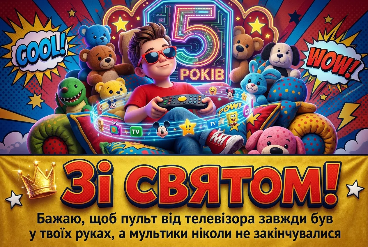 Привітання з днем народження хлопчика на 5 років: щирі слова від серця Привітання з днем народження хлопчика на 5 років: щирі слова від серця