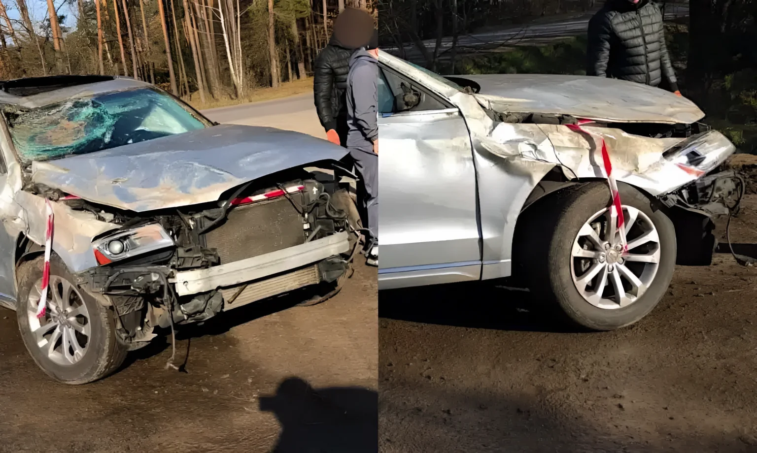 Втеча не вдалася: на Рівненщині копи вирахували водія, який покинув розбиту Audi у кюветі Втеча не вдалася: на Рівненщині копи вирахували водія, який покинув розбиту Audi у кюветі