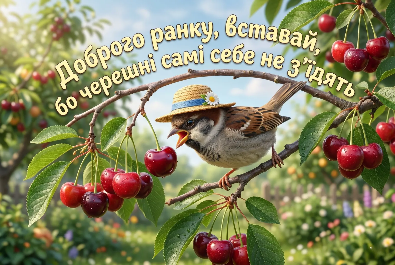 Доброго ранку, літо: яскраві листівки та щирі побажання для гарного настрою