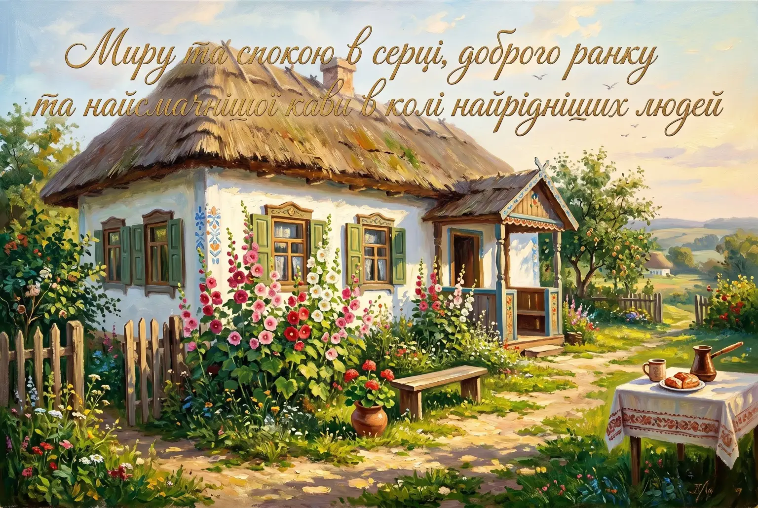 Доброго ранку, літо: яскраві листівки та щирі побажання для гарного настрою