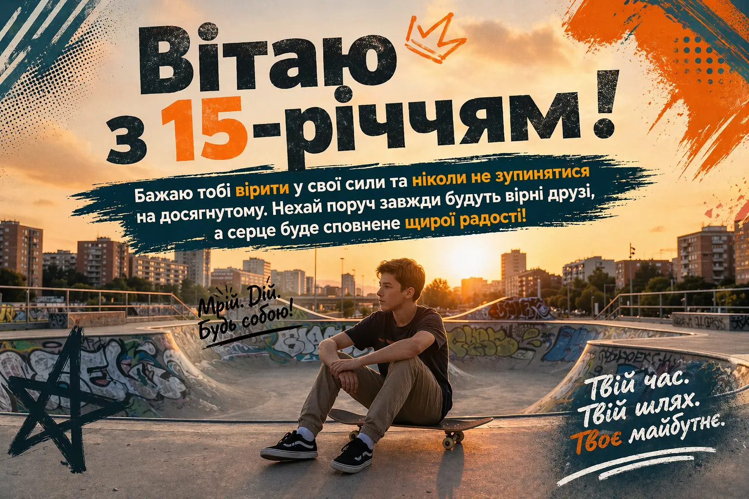 Як привітати з 15-річчям: підбірка вітань для друзів, дітей та онуків 20 апр. 2026 г., 20_22_00