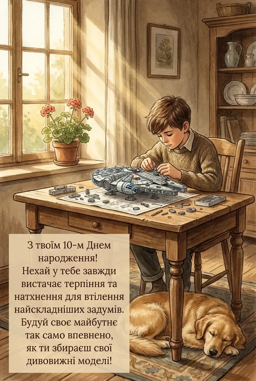 Перший ювілей: найкращі привітання з днем народження хлопчику 10 років