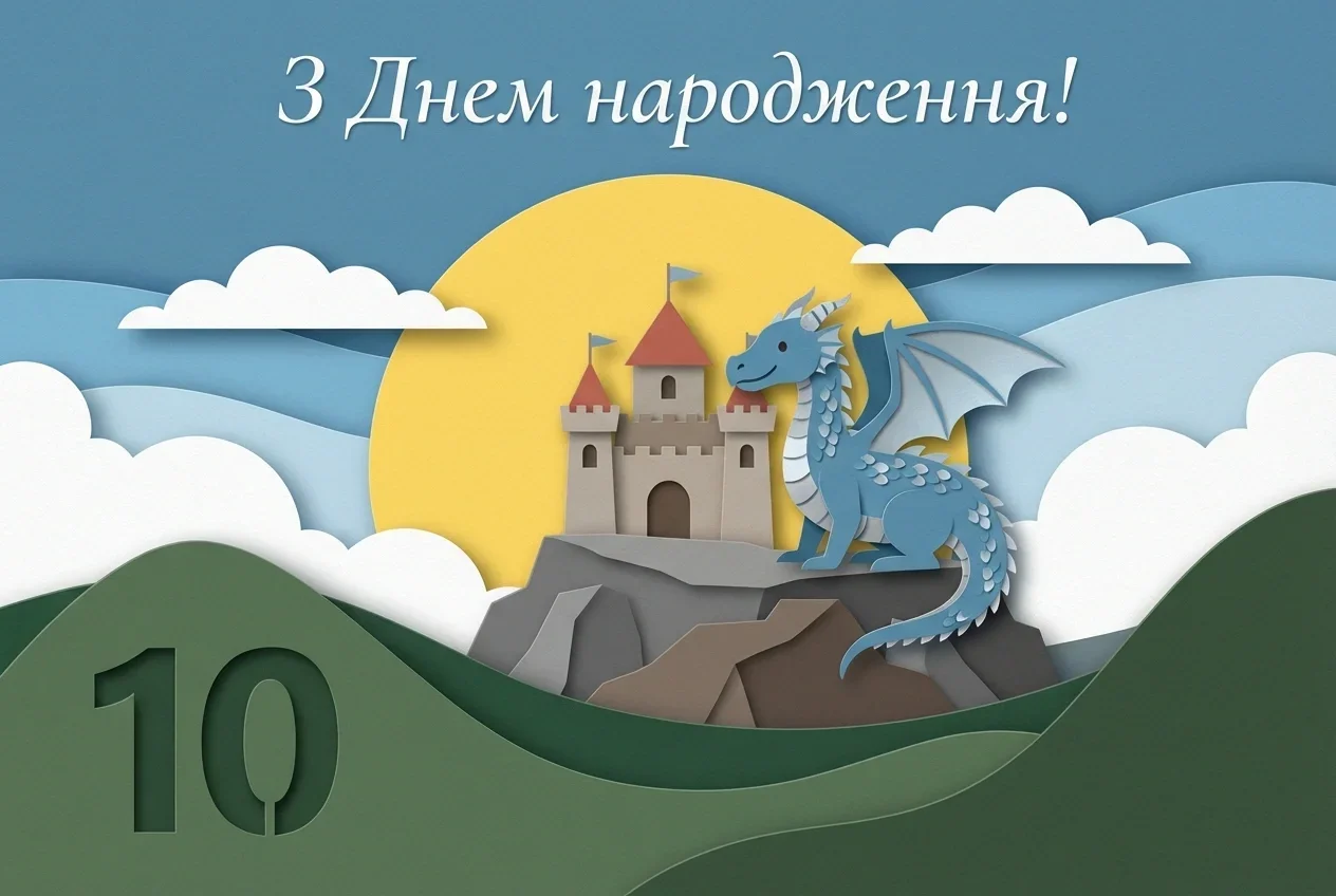 Перший ювілей: найкращі привітання з днем народження хлопчику 10 років