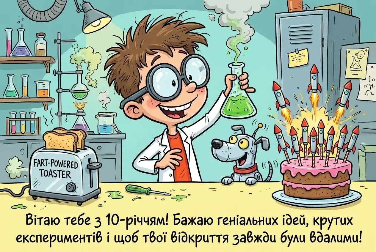 Перший ювілей: найкращі привітання з днем народження хлопчику 10 років