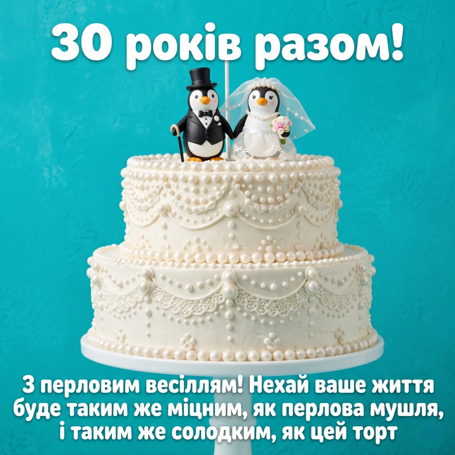 Річниця весілля 30 років: підбірка найтепліших побажань для рідних