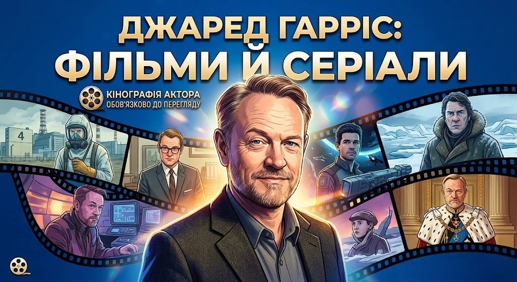Повний список фільмів та серіалів Джареда Гарріса Повний список фільмів та серіалів Джареда Гарріса