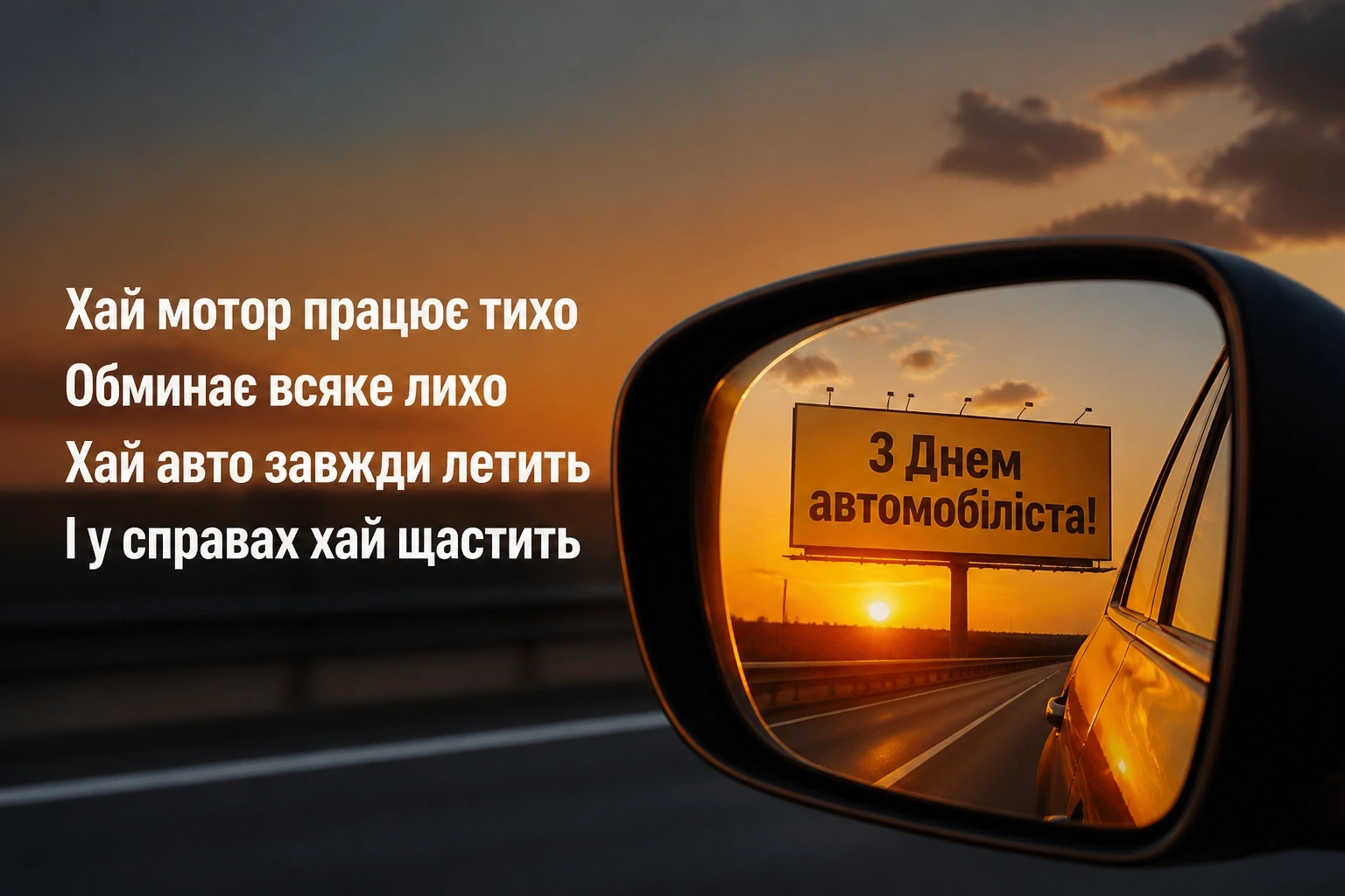 привітання з днем автомобіліста