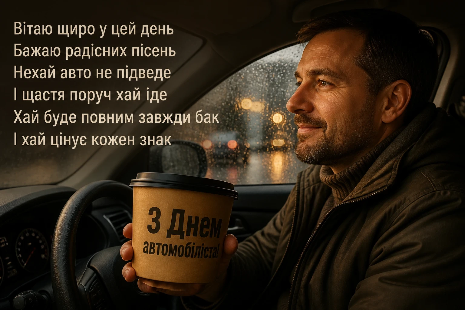 привітання з днем автомобіліста