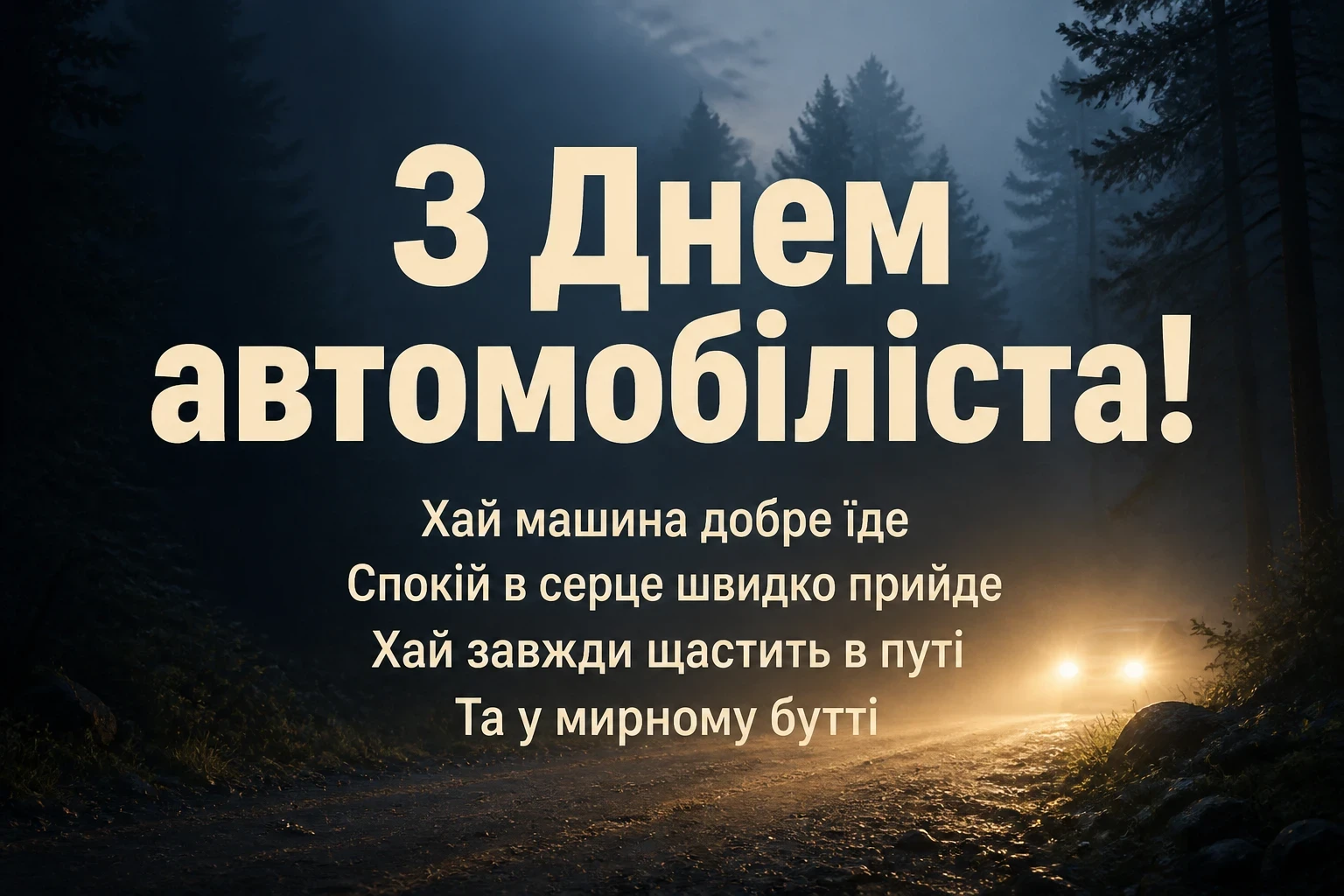 привітання з днем автомобіліста