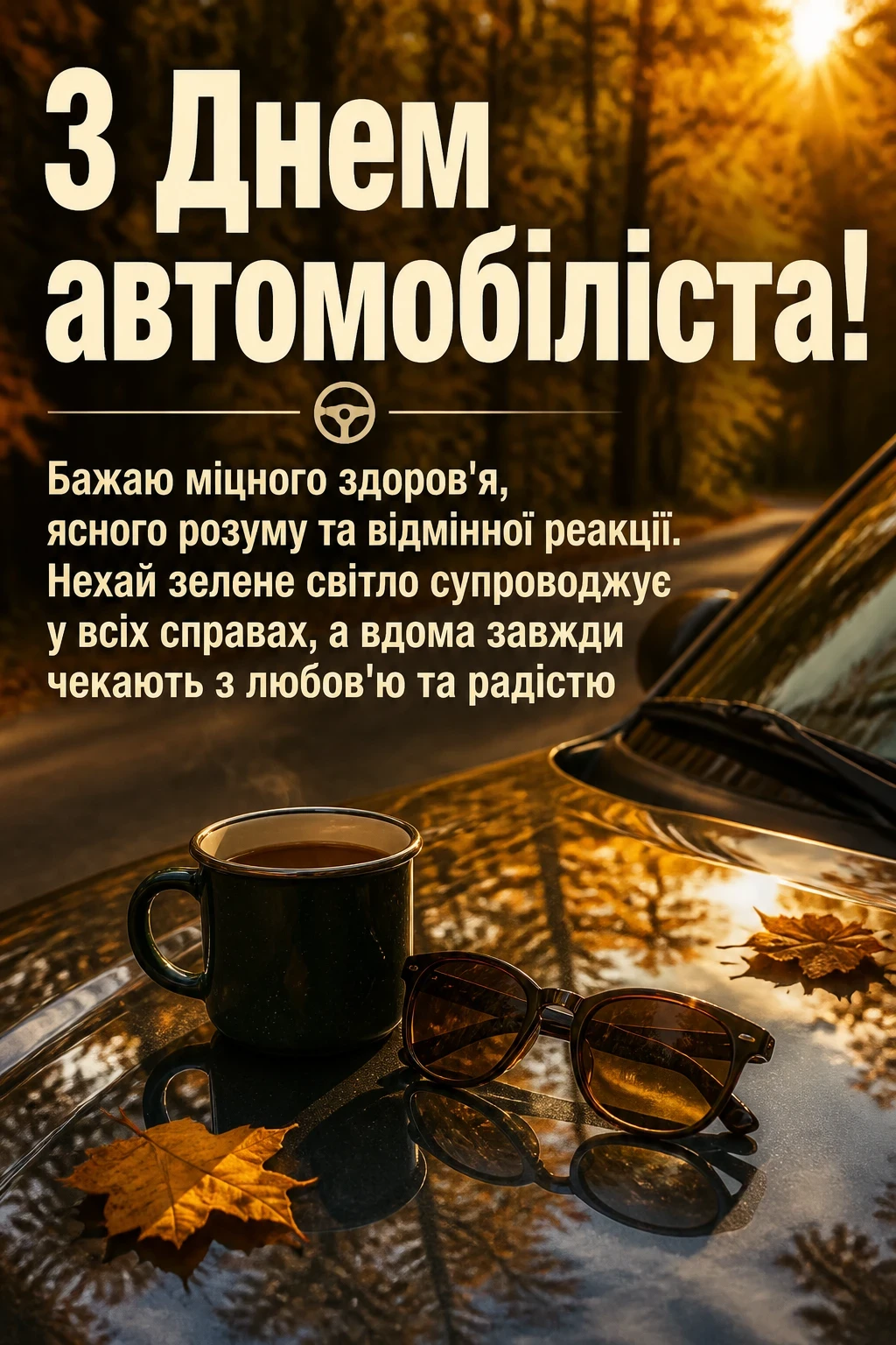 привітання з днем автомобіліста