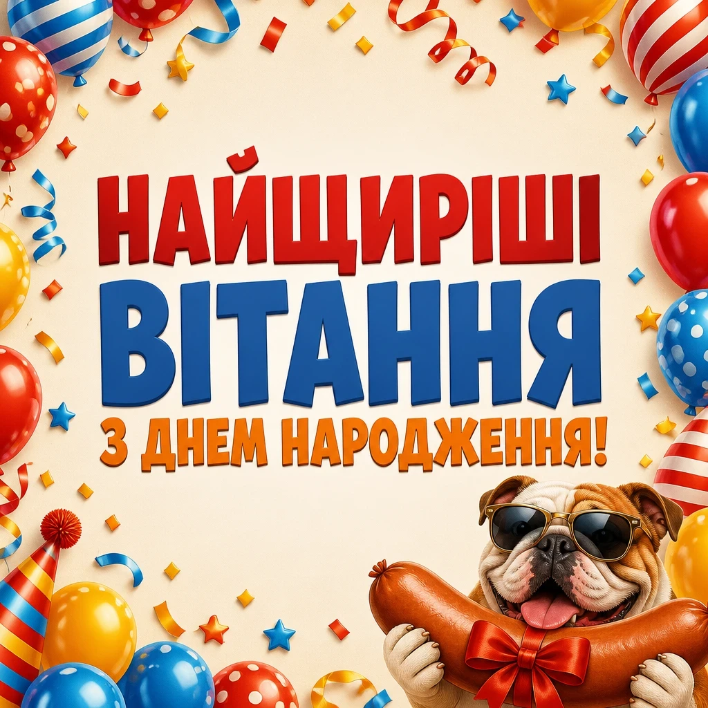 чоловічі привітання з днем народження