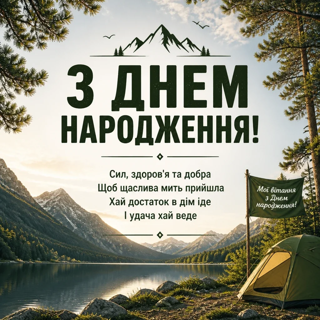 чоловічі привітання з днем народження